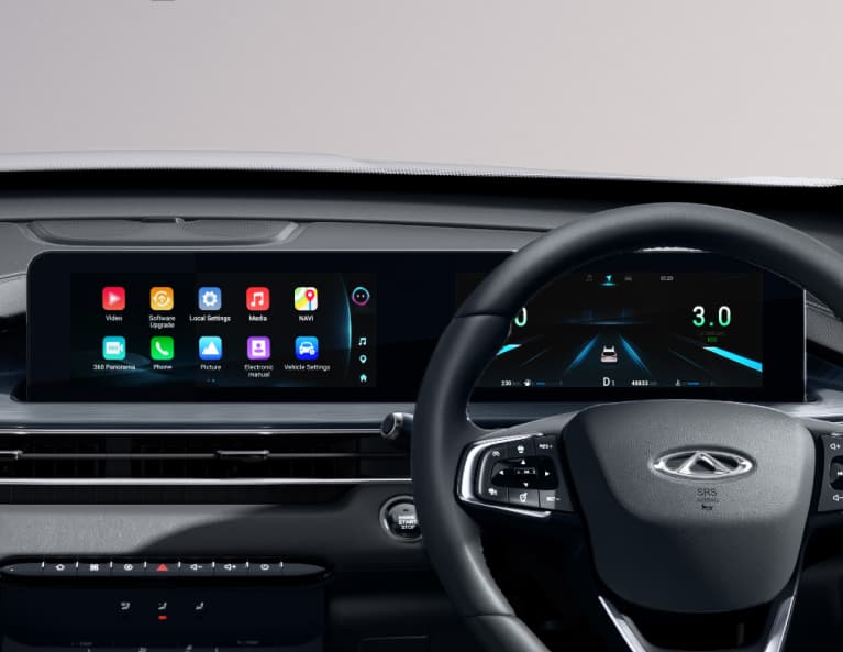 Dual 10.25-inch Touchscreen & Virtual Driver Cluster