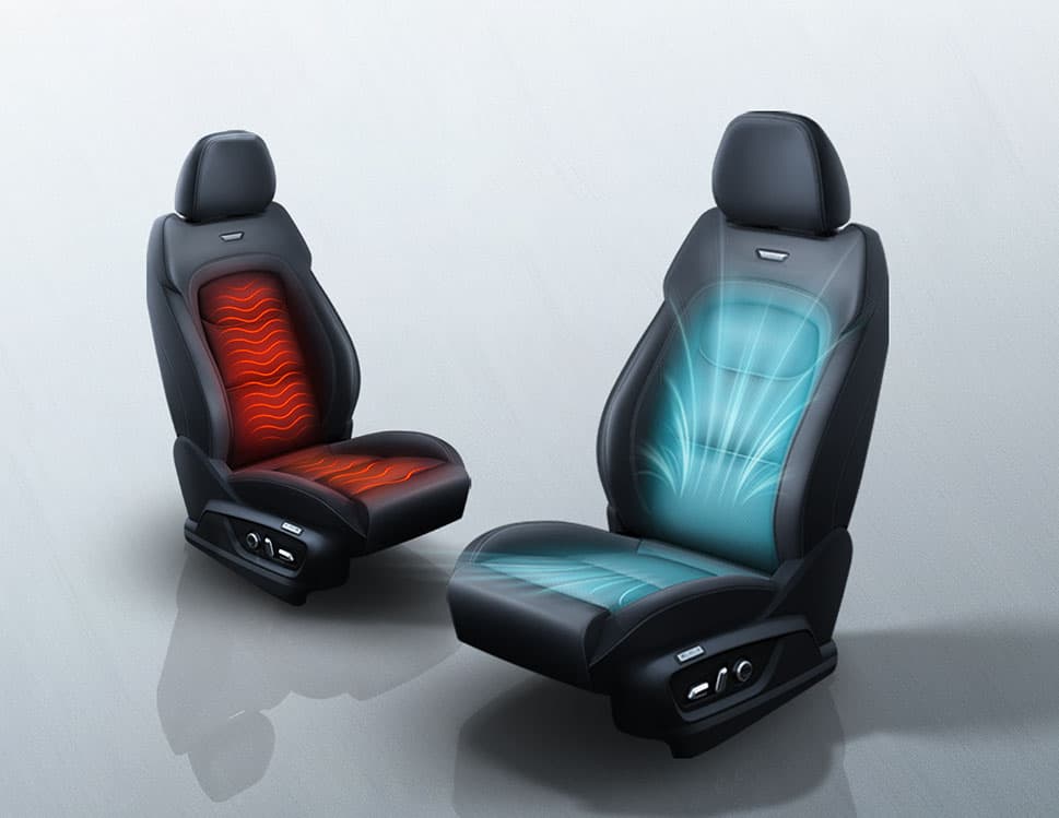 Heated and Ventilated Front Seats